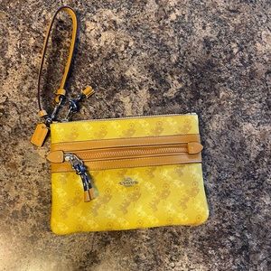 New Coach wristlet
